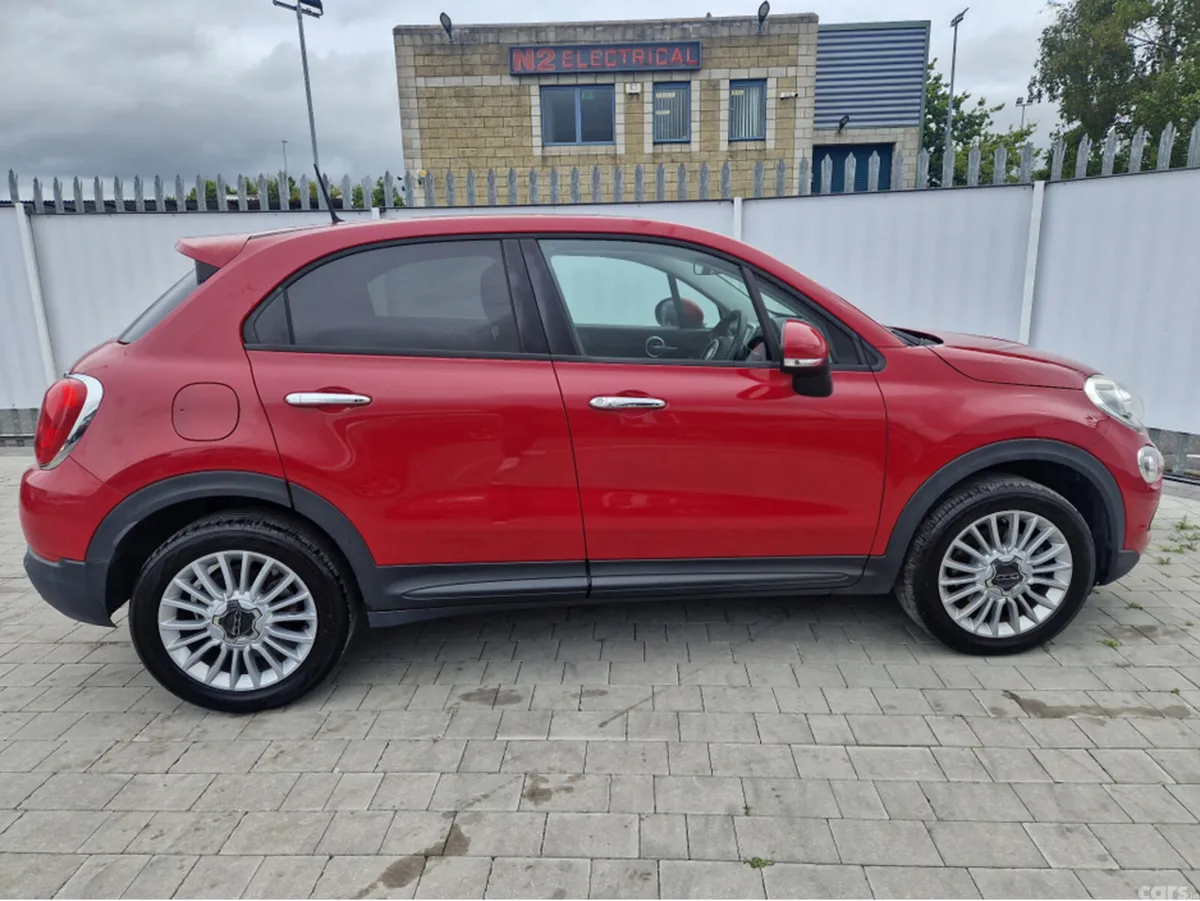 Fiat 500X Hatchback, Petrol, 2017, Red