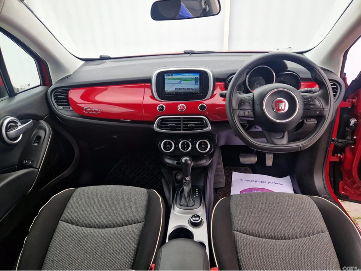 Fiat 500X Hatchback, Petrol, 2017, Red