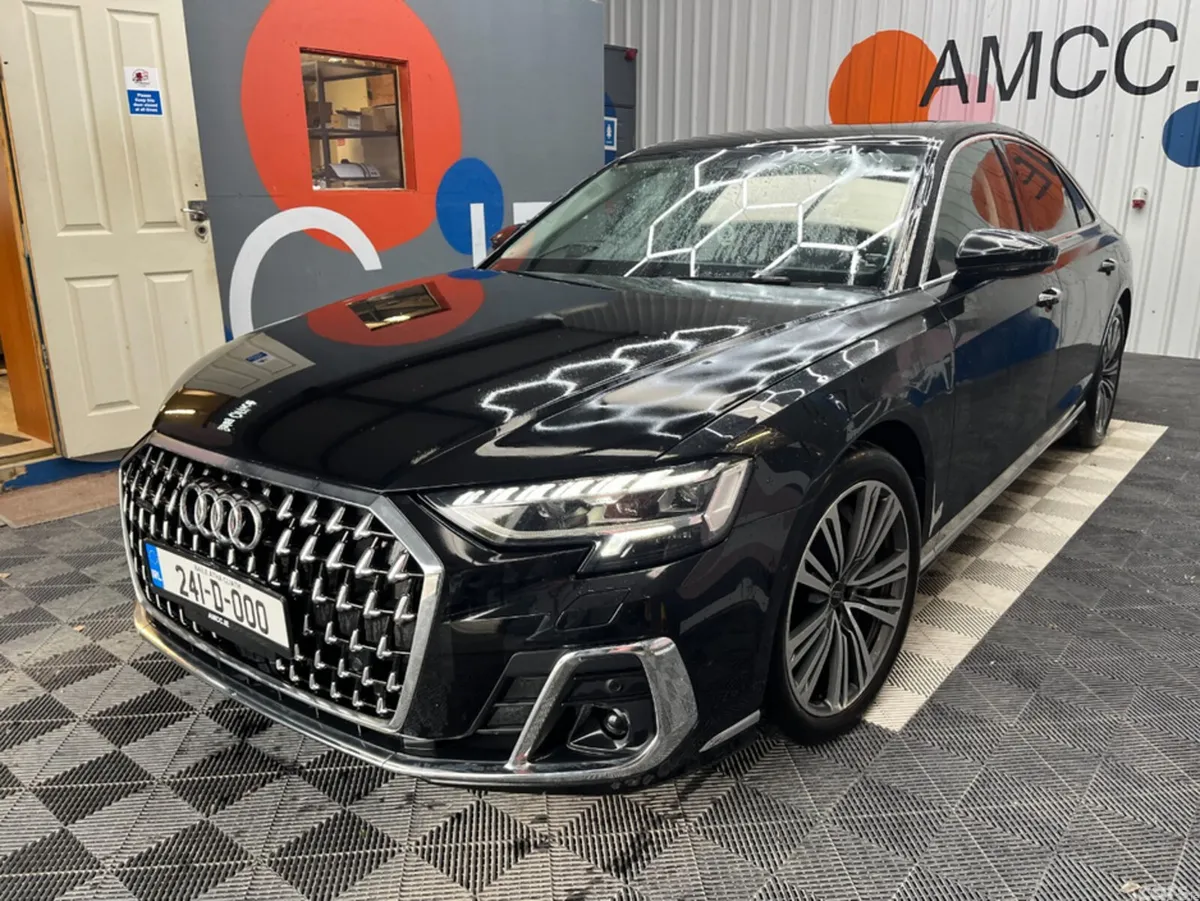 Audi A8 Saloon, Petrol Hybrid, 2024, Black