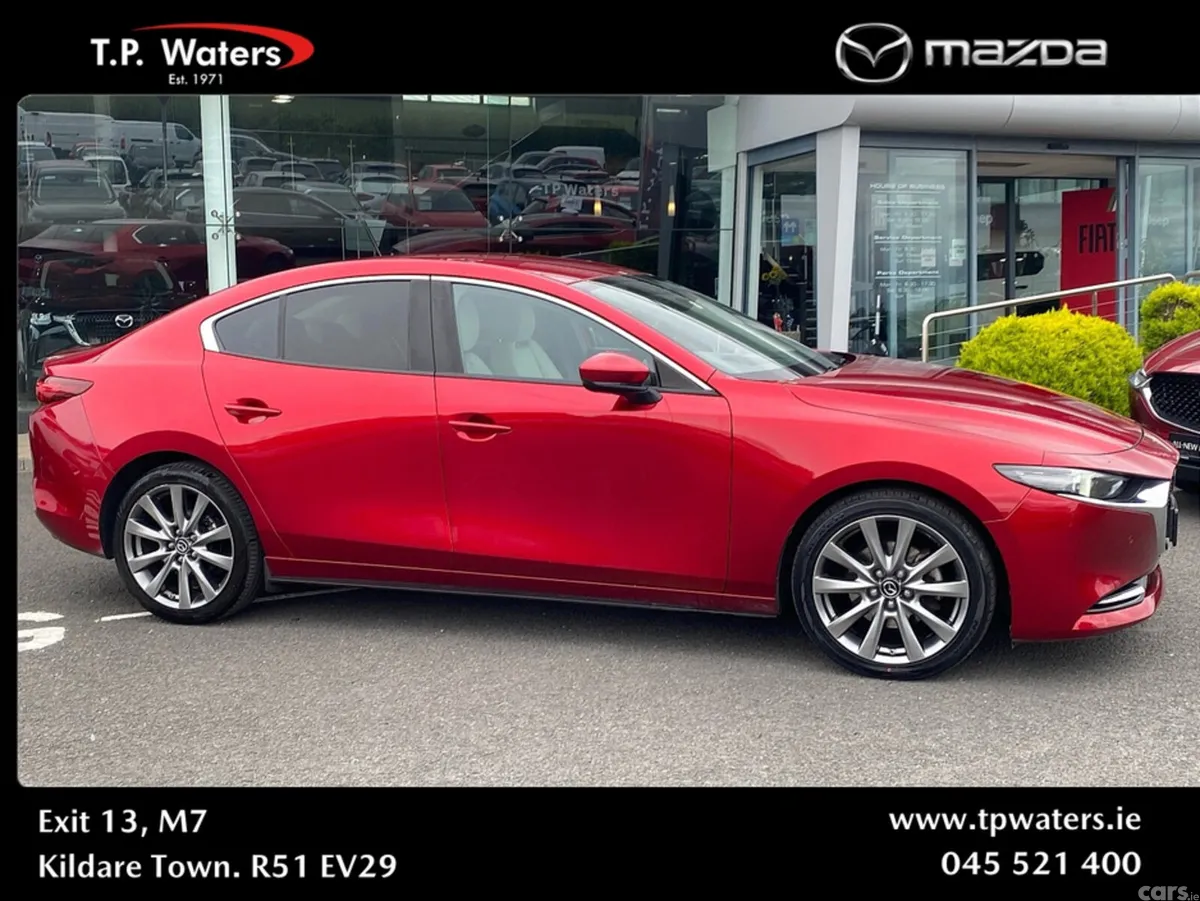 Mazda Mazda3 Saloon, Petrol, 2022, Red