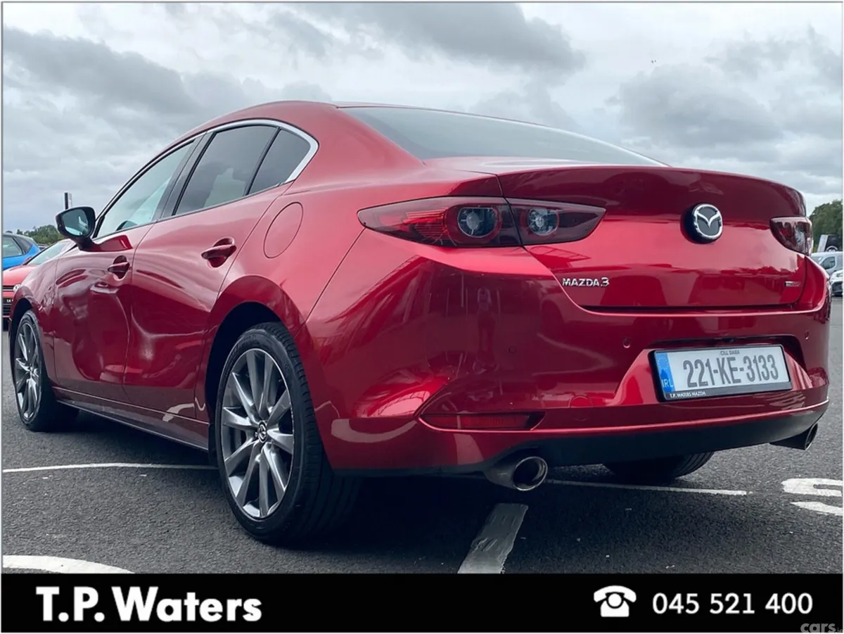 Mazda Mazda3 Saloon, Petrol, 2022, Red
