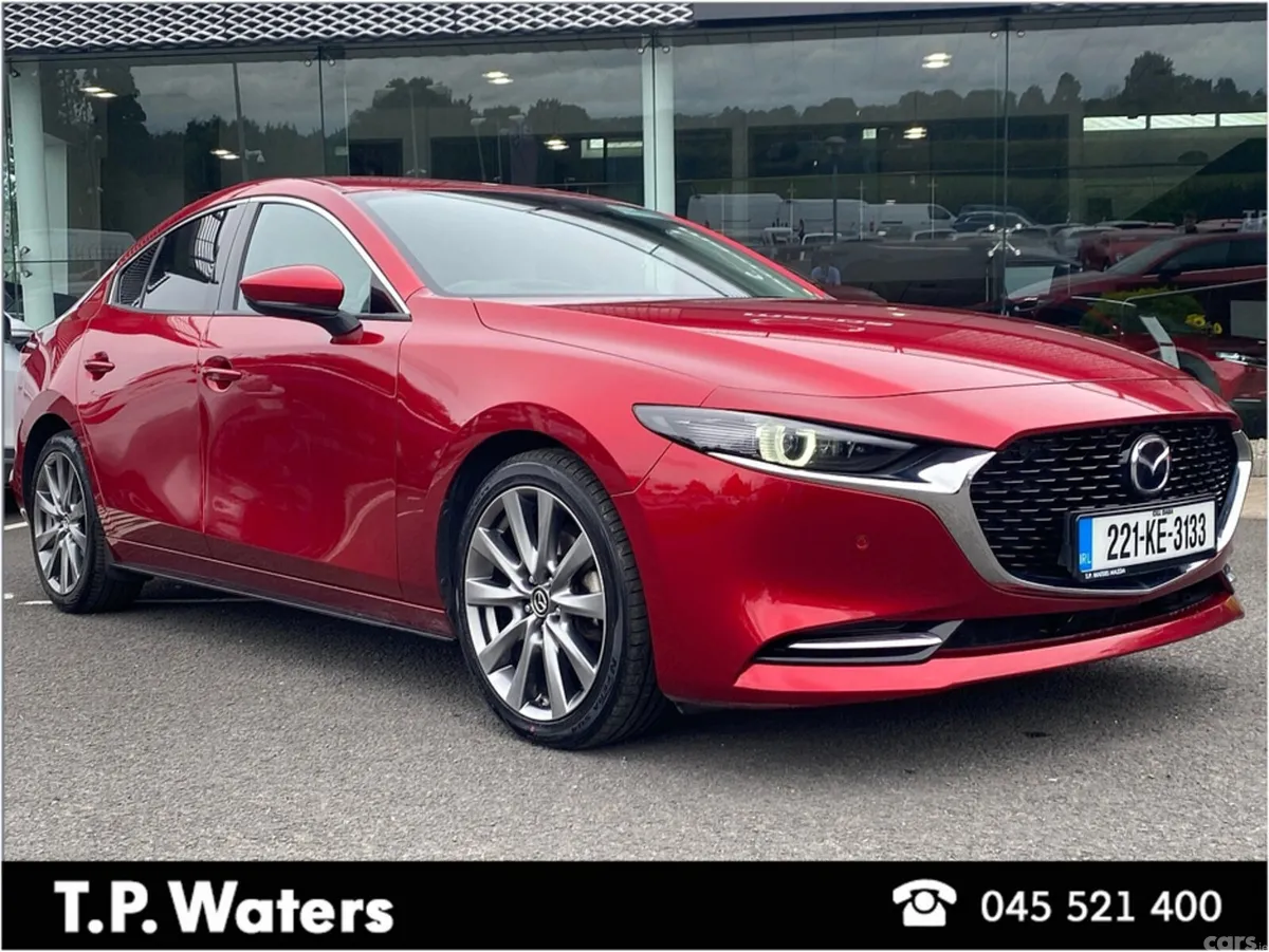 Mazda Mazda3 Saloon, Petrol, 2022, Red