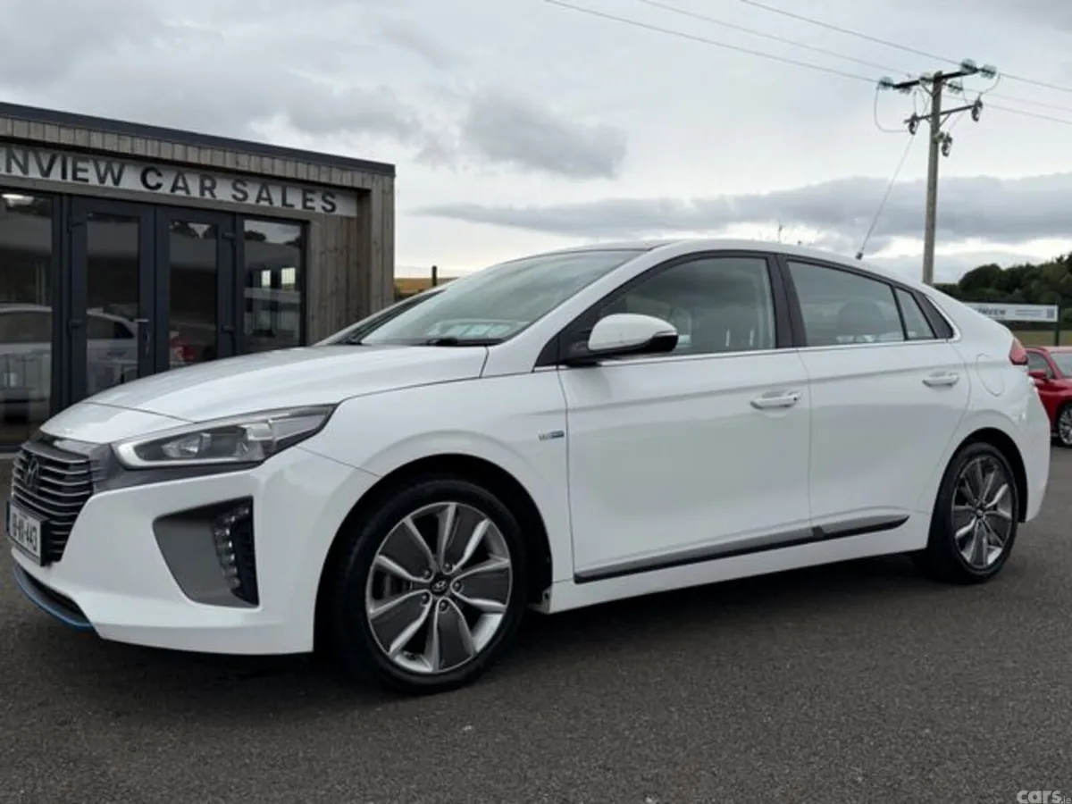 Hyundai IONIQ Hatchback, Petrol Hybrid, 2018, White