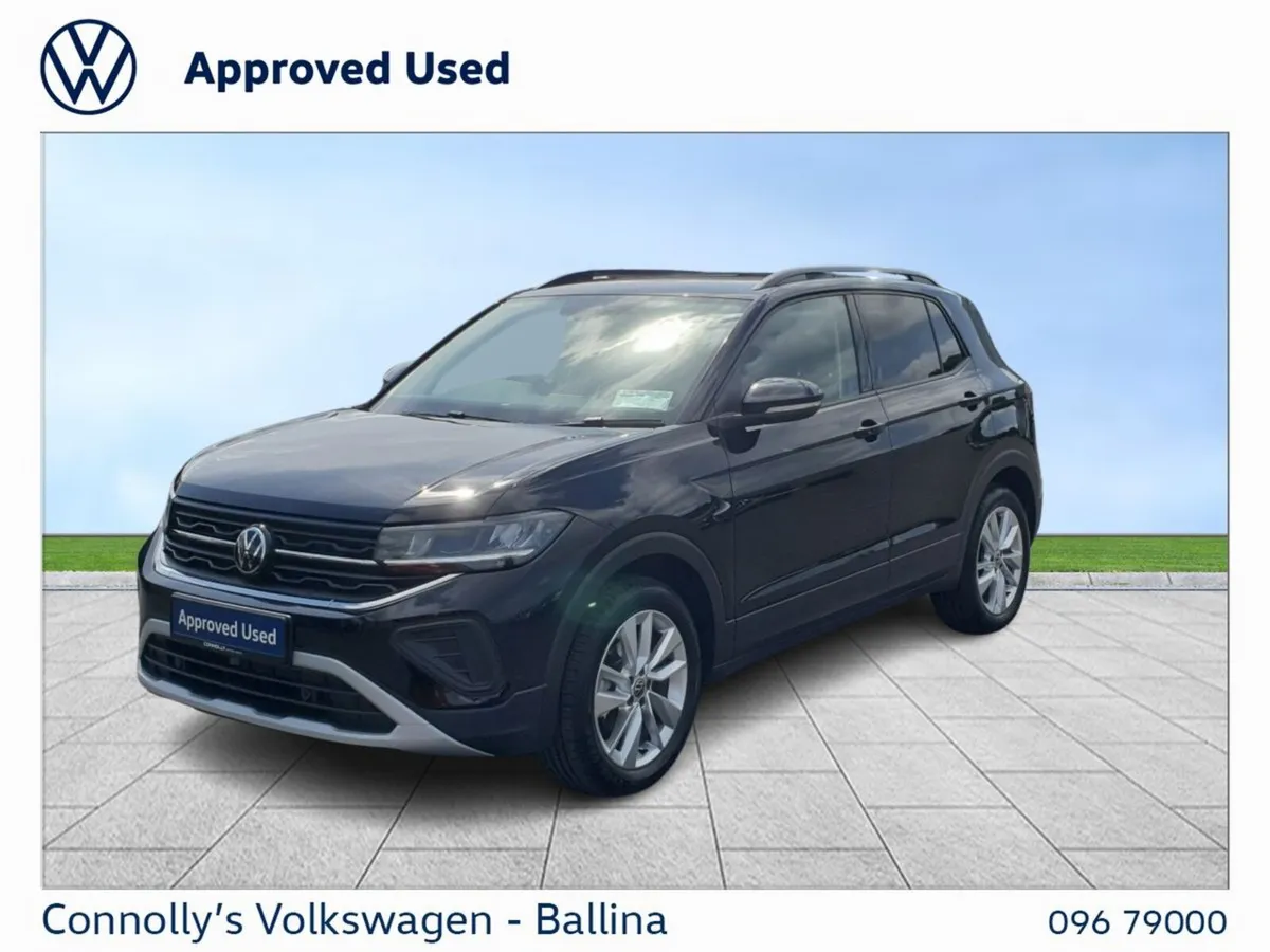 Volkswagen T-Cross SUV, Petrol, 2026, Black
