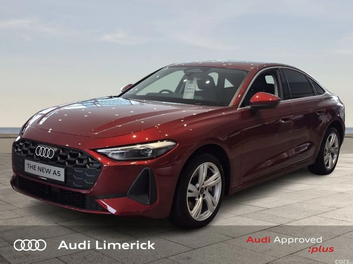 Audi A5 Saloon, Diesel, 2026, Red