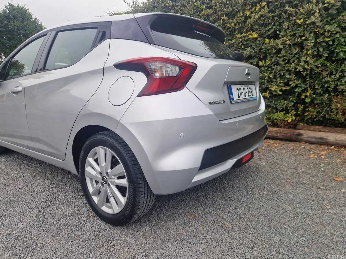 Nissan Micra Hatchback, Petrol, 2021, Silver