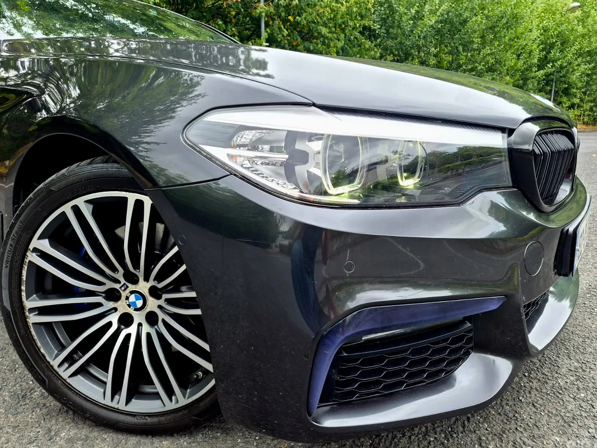BMW 5-Series Saloon, Petrol Plug-in Hybrid, 2018, Grey