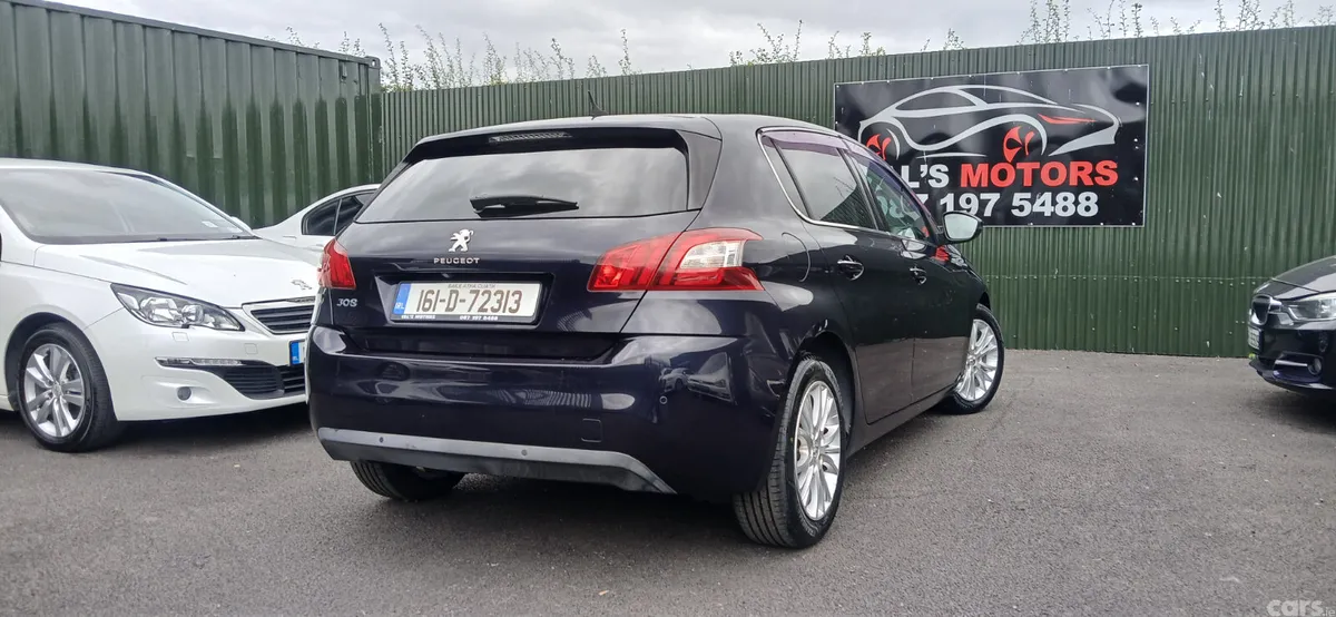Peugeot 308 Hatchback, Petrol, 2016, Navy