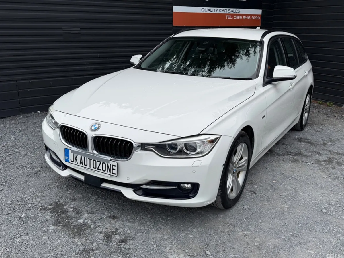 BMW 3-Series Estate, Diesel, 2015, White