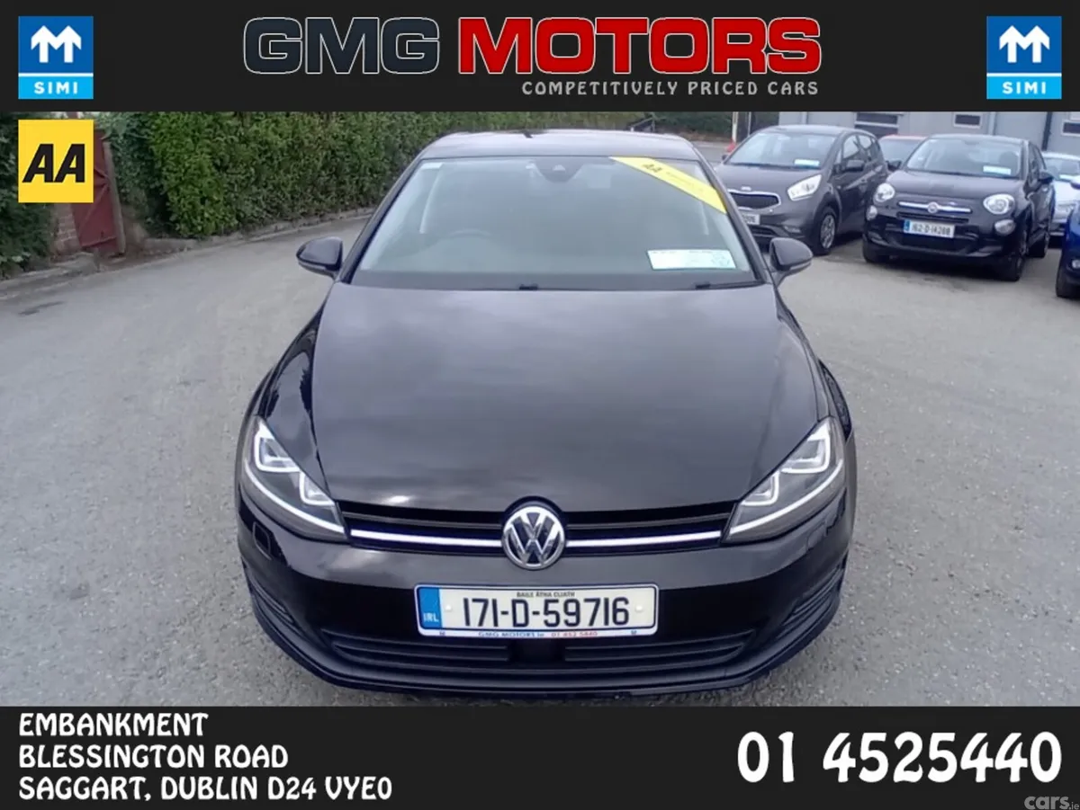 Volkswagen Golf Hatchback, Petrol, 2017, Black