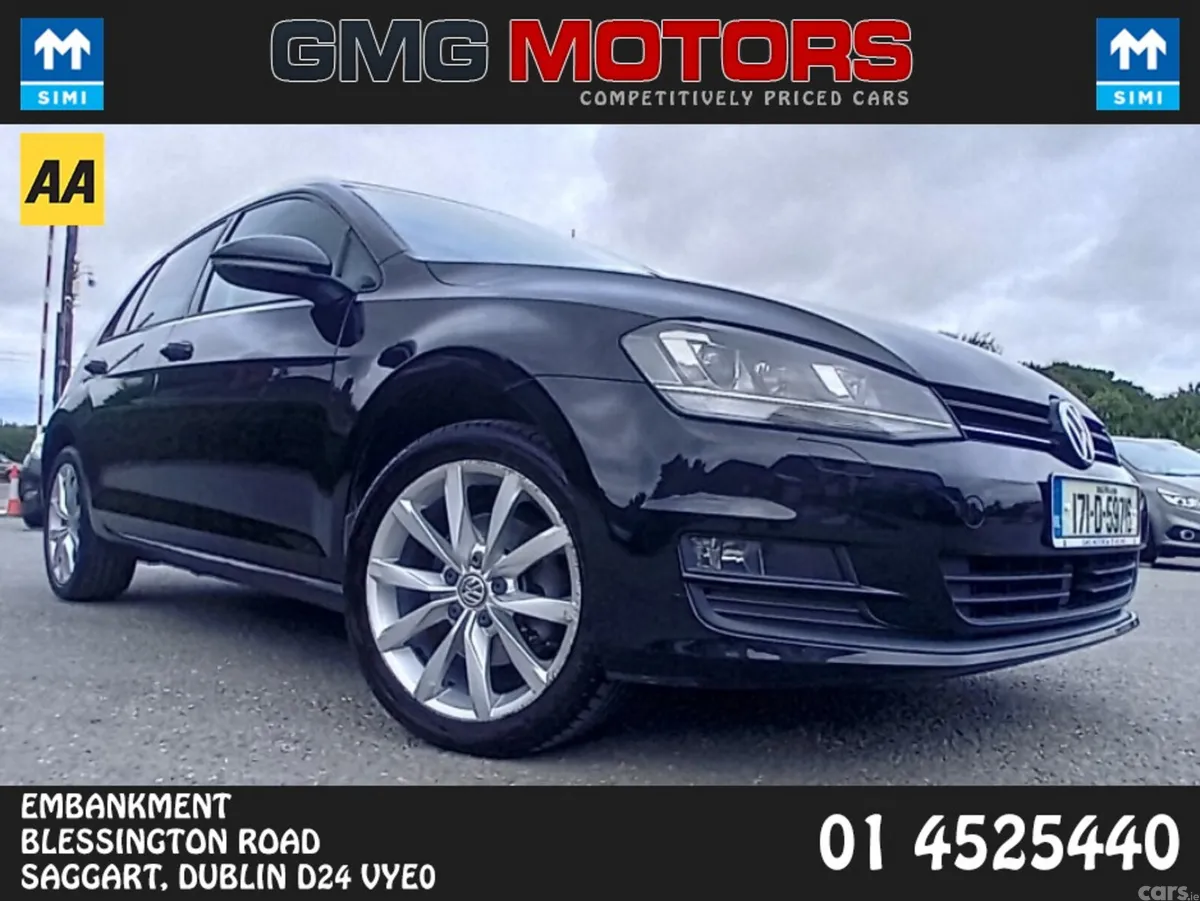 Volkswagen Golf Hatchback, Petrol, 2017, Black