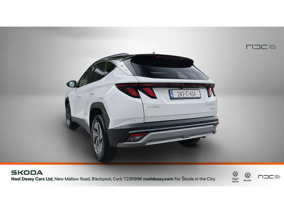 Hyundai Tucson SUV, Petrol Hybrid, 2024, White