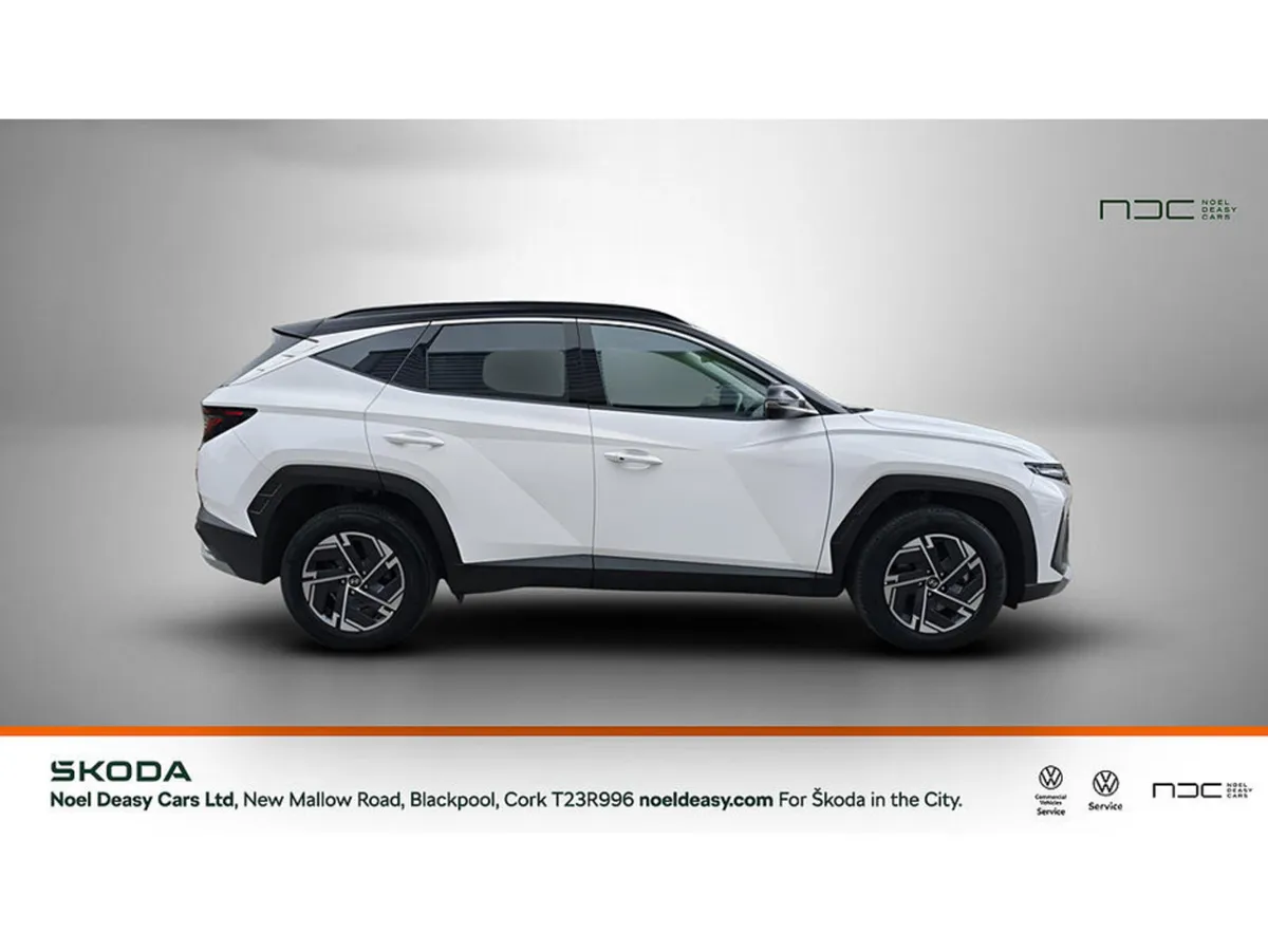 Hyundai Tucson SUV, Petrol Hybrid, 2024, White