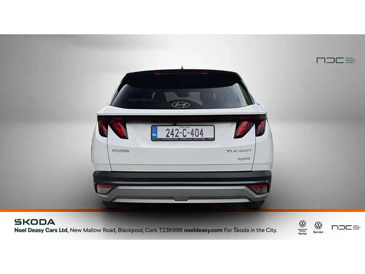 Hyundai Tucson SUV, Petrol Hybrid, 2024, White