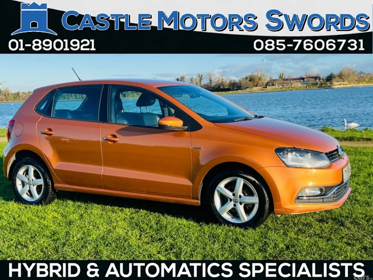 Volkswagen Polo Hatchback, Petrol, 2017, Orange