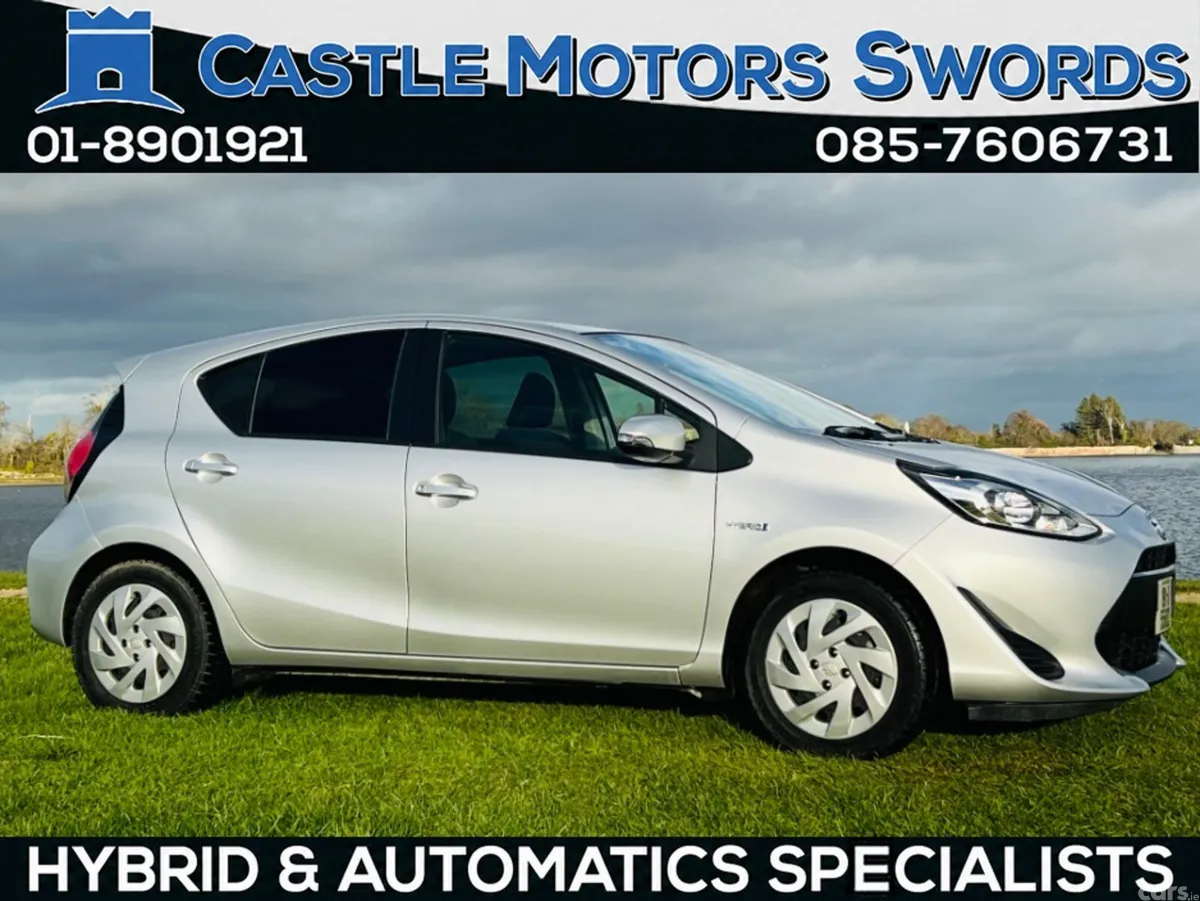 Toyota Aqua Hatchback, Petrol Hybrid, 2019, Silver