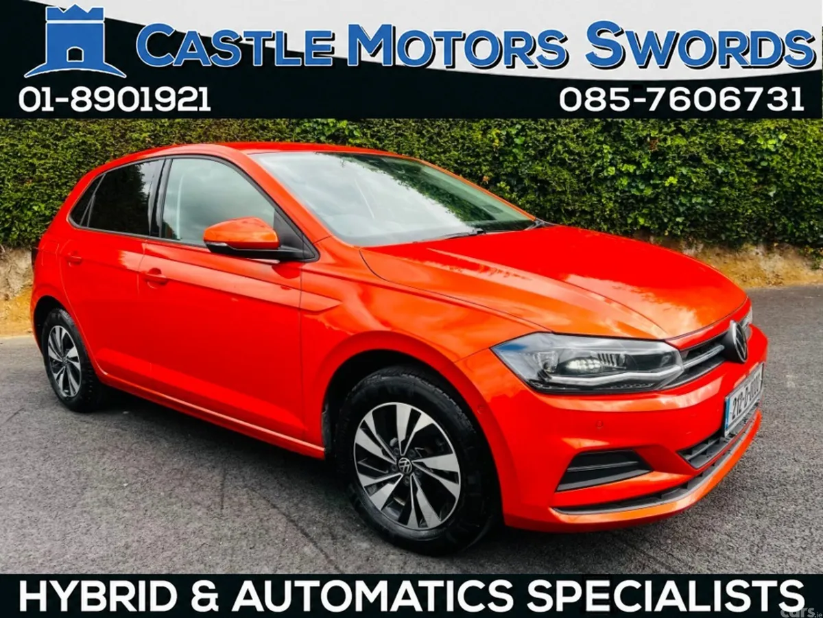 Volkswagen Polo Hatchback, Petrol, 2021, Orange