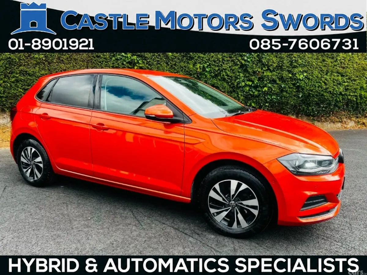 Volkswagen Polo Hatchback, Petrol, 2021, Orange