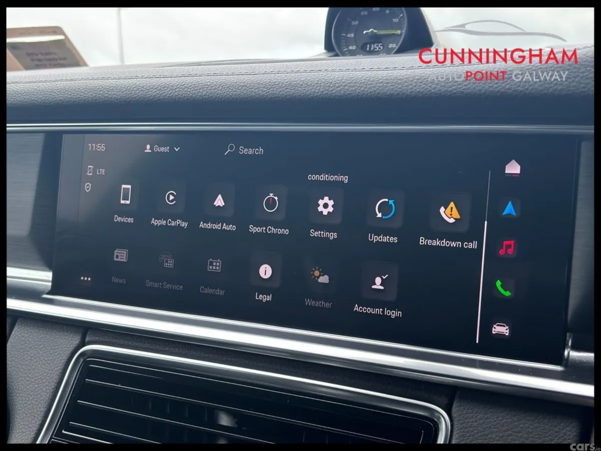Porsche Panamera Estate, Petrol Plug-in Hybrid, 2022, Black