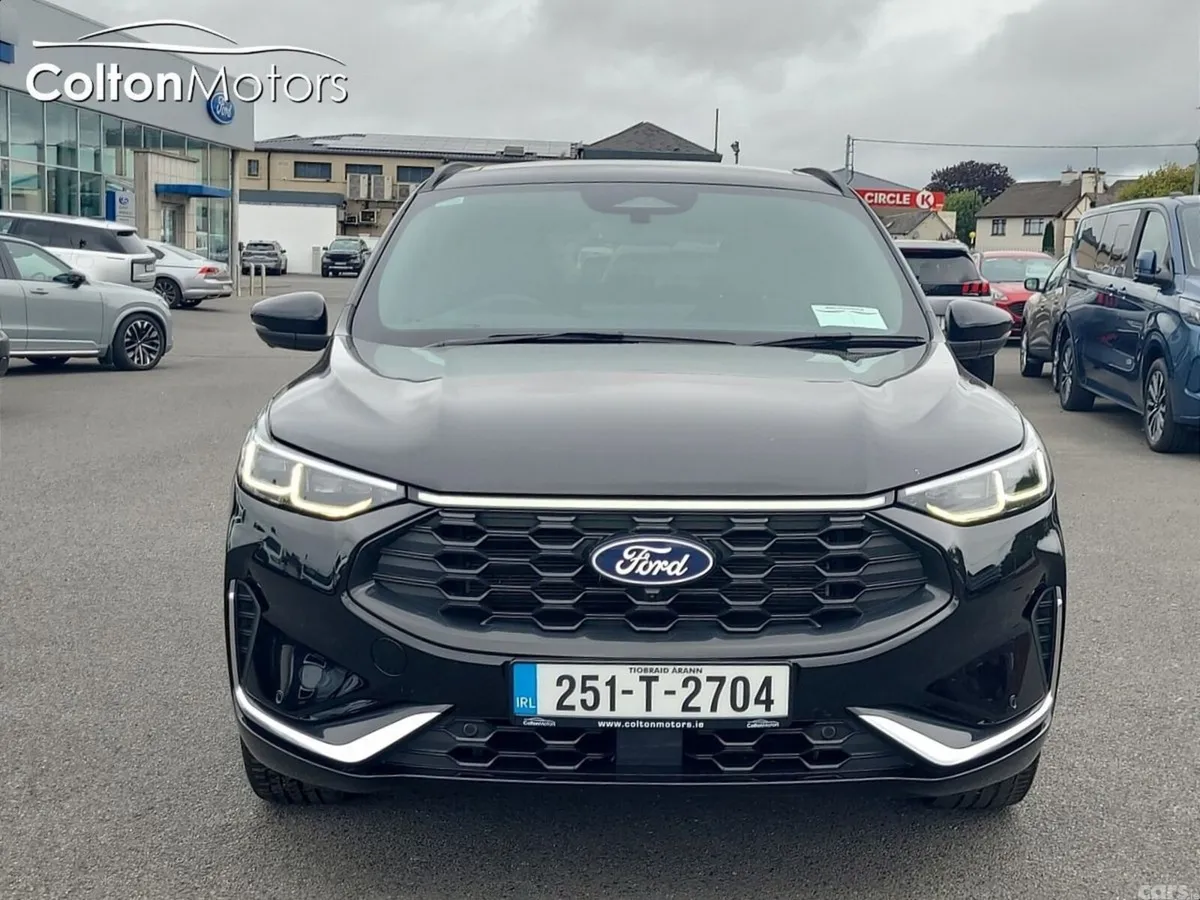 Ford Kuga SUV, Petrol Plug-in Hybrid, 2025, Black