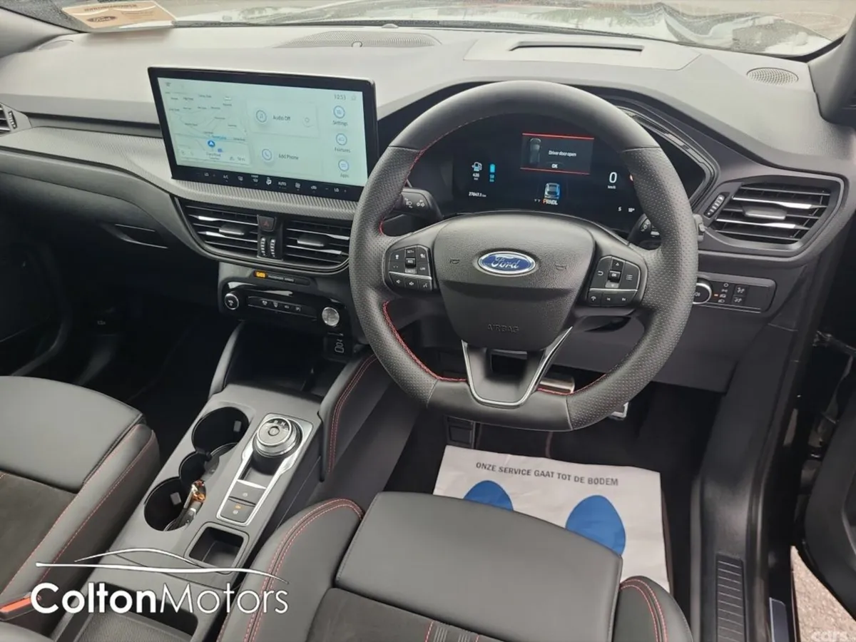 Ford Kuga SUV, Petrol Plug-in Hybrid, 2025, Black