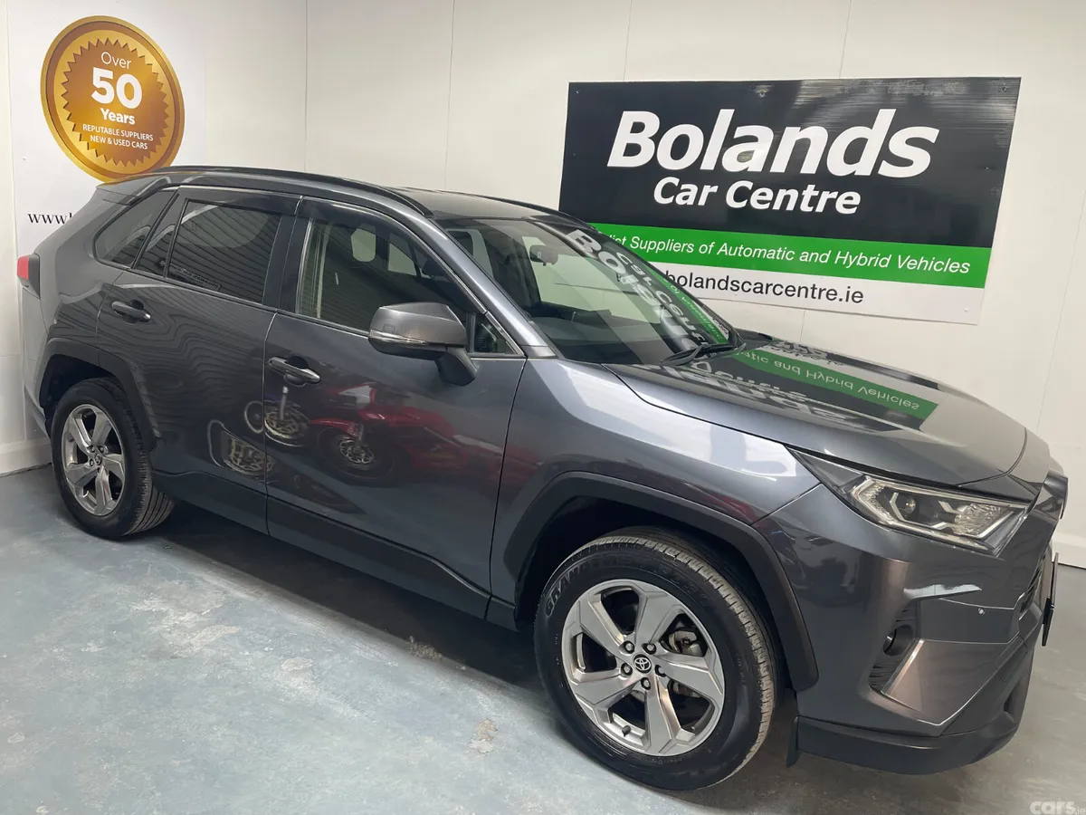 Toyota RAV4 SUV, Petrol Hybrid, 2021, Grey