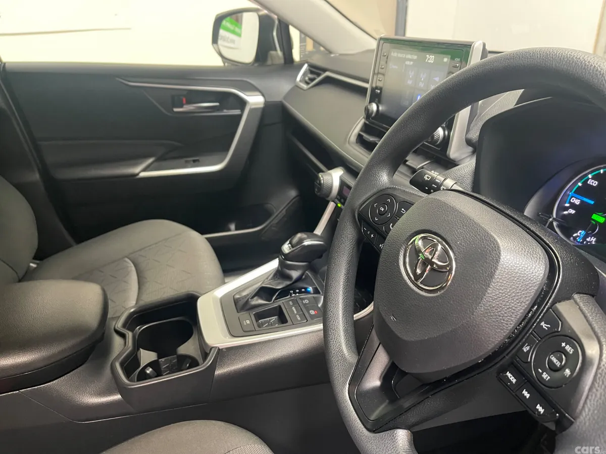 Toyota RAV4 SUV, Petrol Hybrid, 2021, Grey
