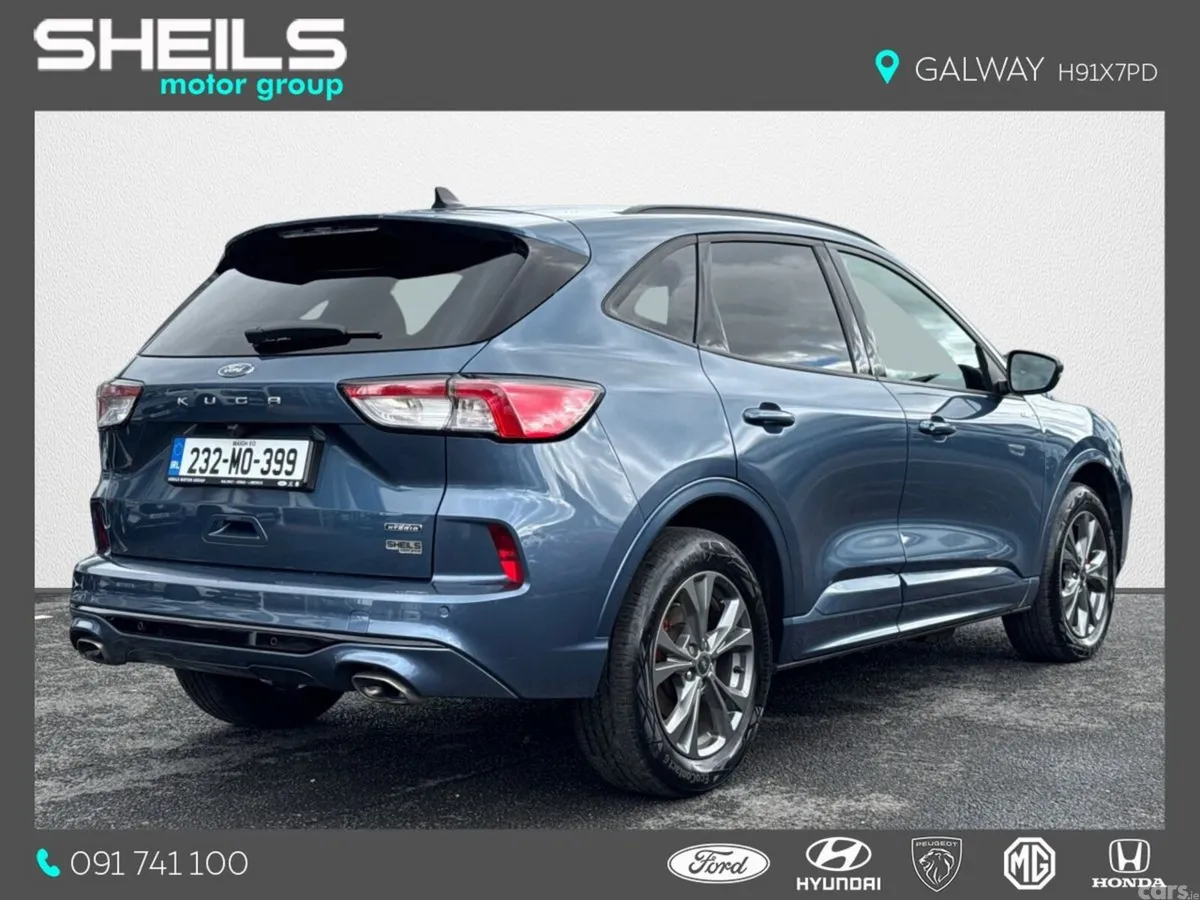 Ford Kuga SUV, Petrol Plug-in Hybrid, 2023, Blue