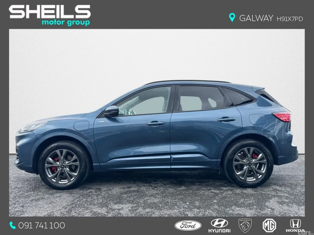 Ford Kuga SUV, Petrol Plug-in Hybrid, 2023, Blue