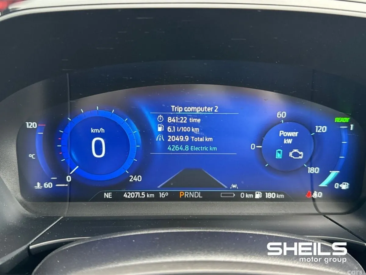 Ford Kuga SUV, Petrol Plug-in Hybrid, 2023, Blue