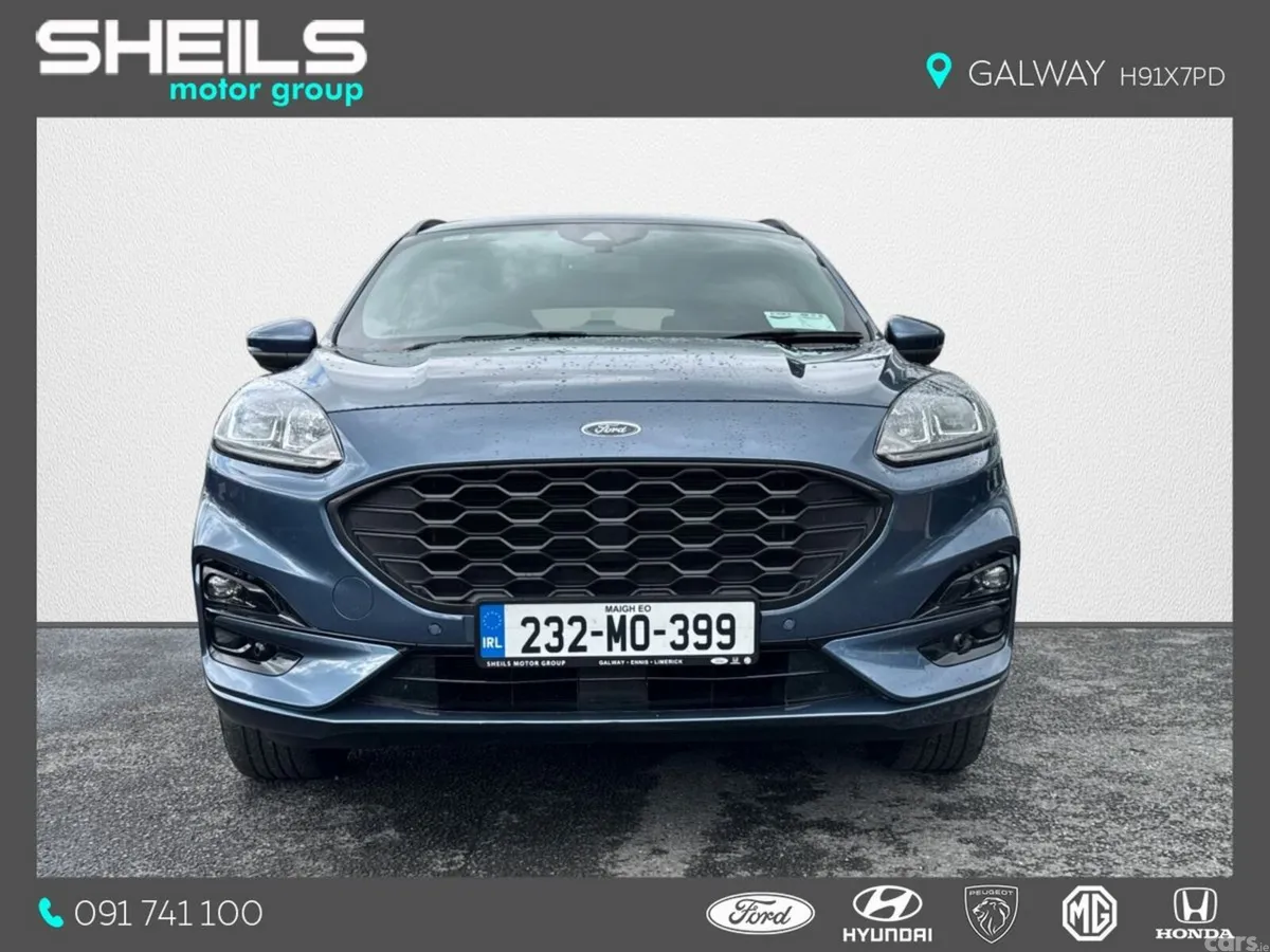 Ford Kuga SUV, Petrol Plug-in Hybrid, 2023, Blue