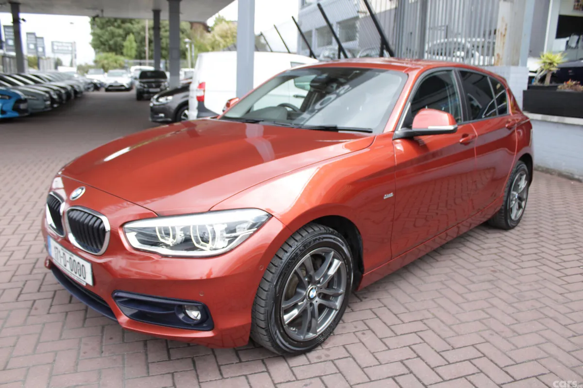 BMW 1-Series Hatchback, Diesel, 2017, Orange