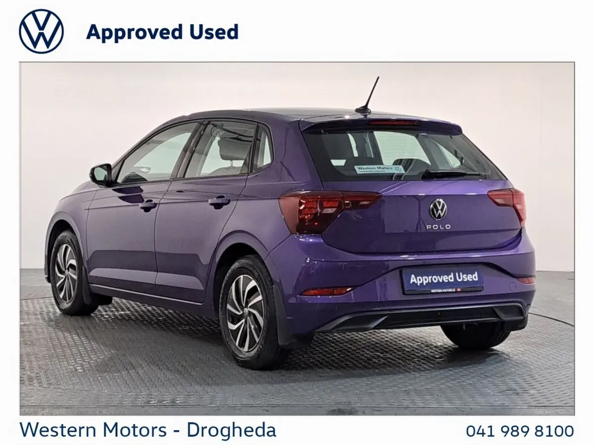 Volkswagen Polo Hatchback, Petrol, 2023, Purple