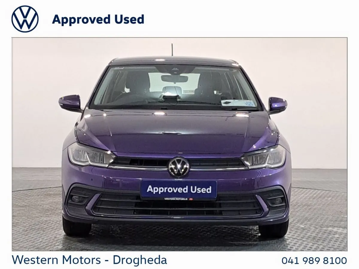 Volkswagen Polo Hatchback, Petrol, 2023, Purple