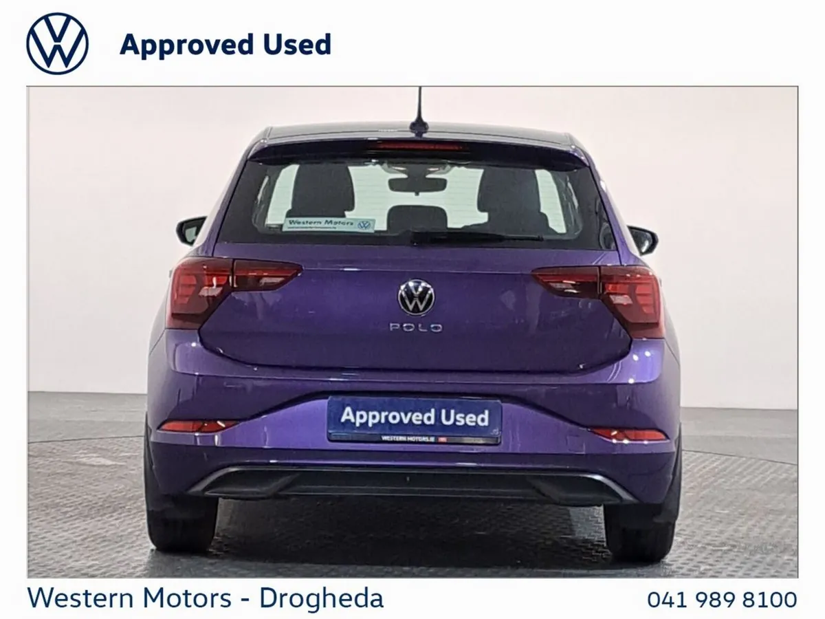 Volkswagen Polo Hatchback, Petrol, 2023, Purple