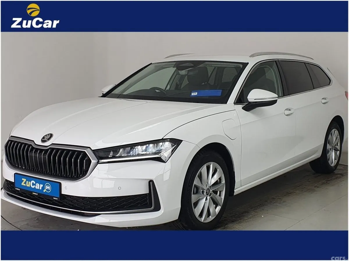 Skoda Superb Estate, Petrol Plug-in Hybrid, 2026, White