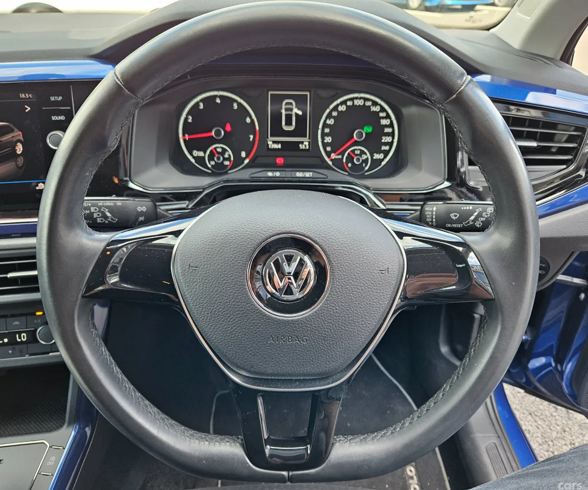 Volkswagen Polo Hatchback, Petrol, 2019, Red