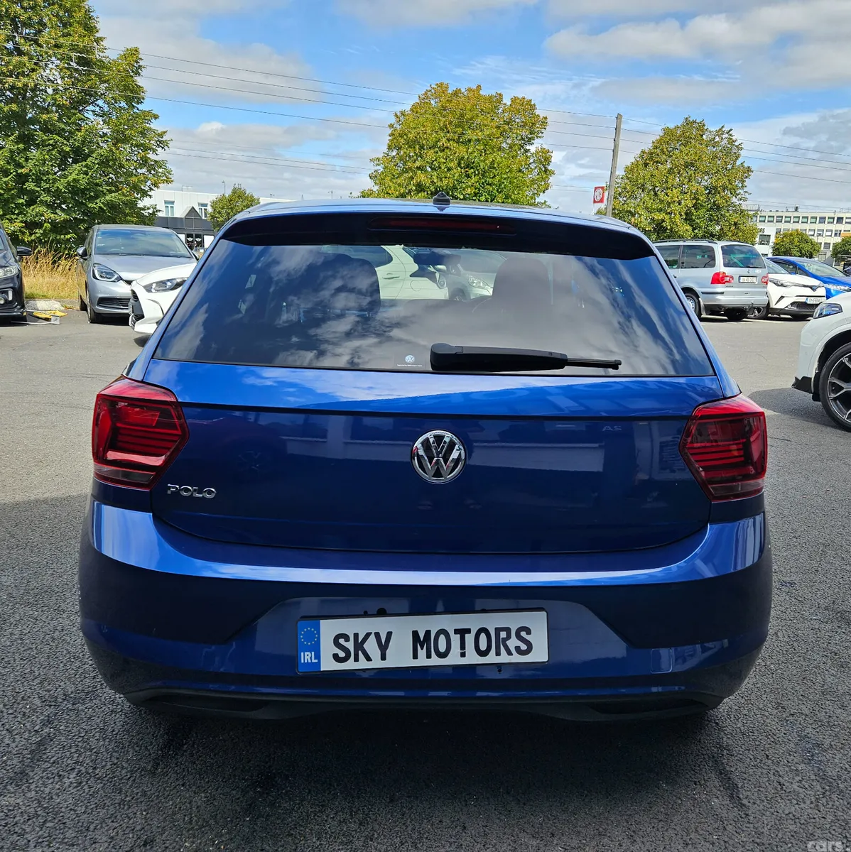 Volkswagen Polo Hatchback, Petrol, 2019, Red