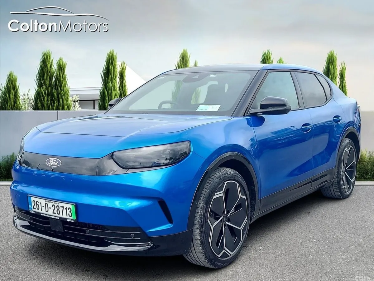 Ford Capri MPV, Electric, 2026, Blue