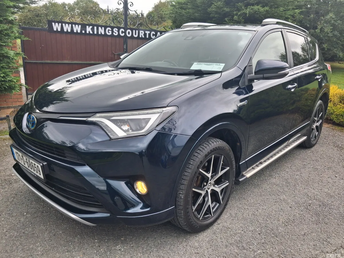 Toyota RAV4 SUV, Petrol Hybrid, 2017, Blue