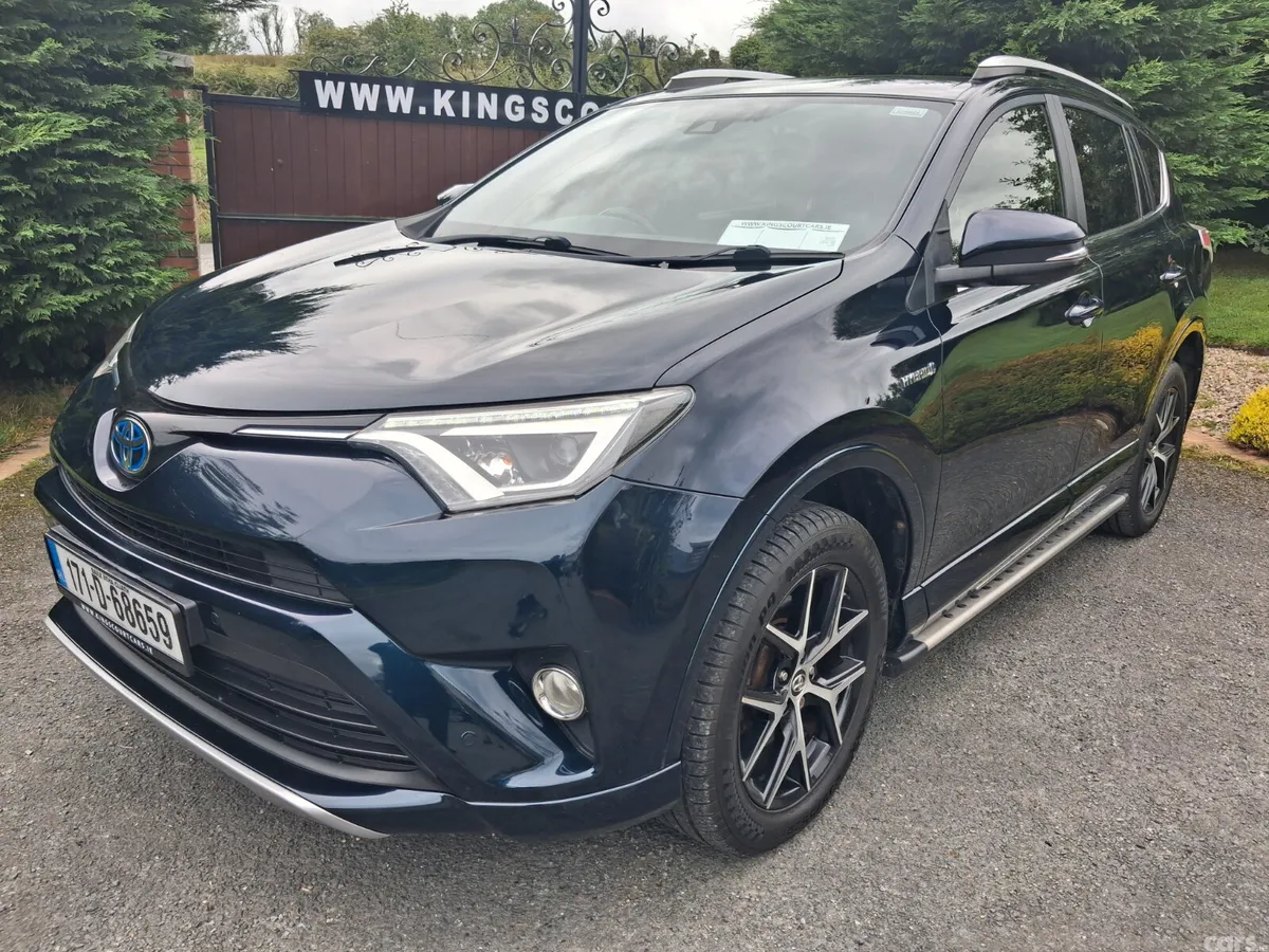 Toyota RAV4 SUV, Petrol Hybrid, 2017, Blue