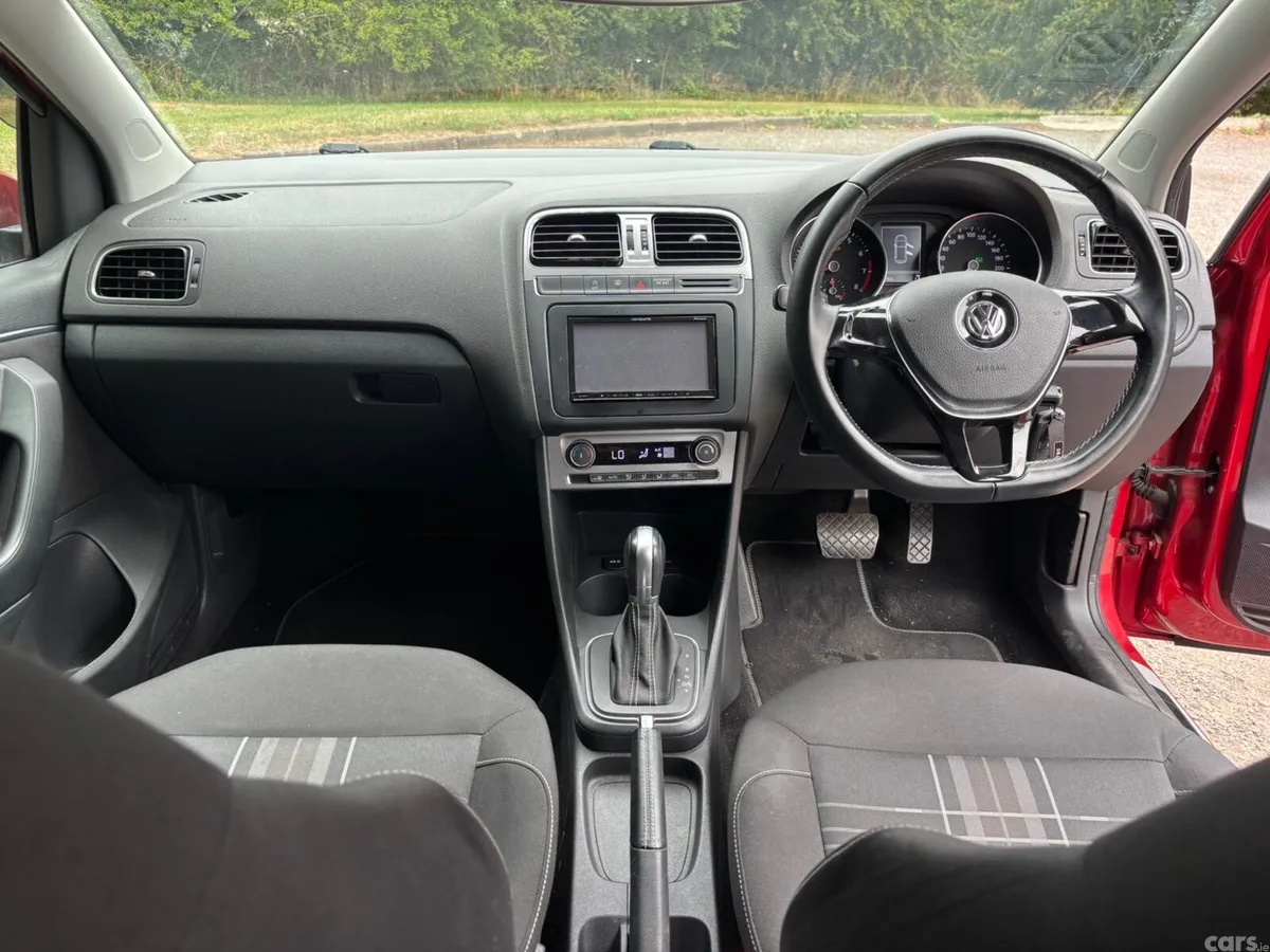 Volkswagen Polo Hatchback, Petrol, 2015, Red