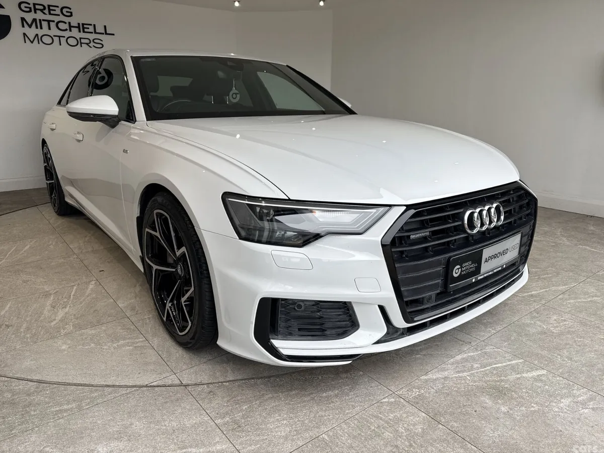 Audi A6 Saloon, Diesel Hybrid, 2023, White