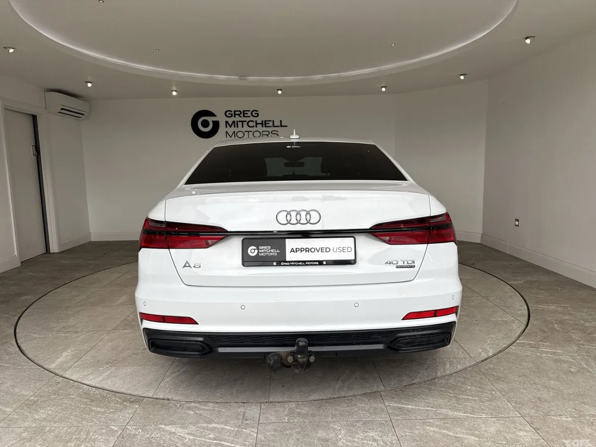 Audi A6 Saloon, Diesel Hybrid, 2023, White