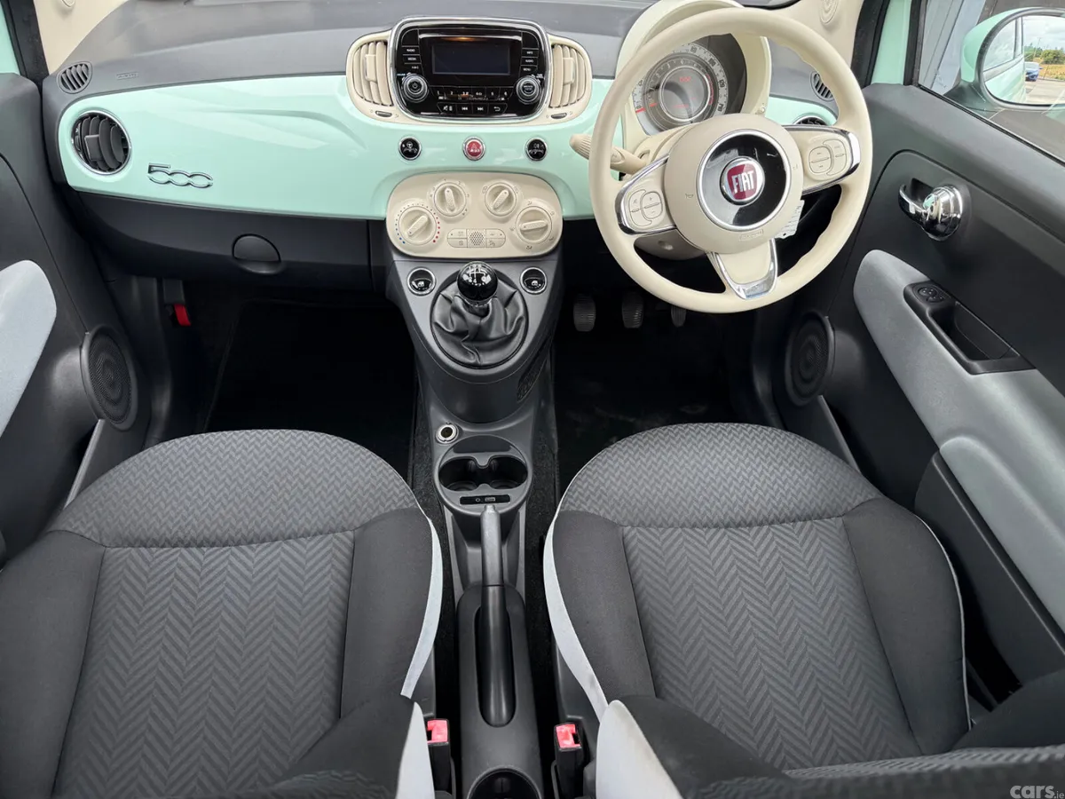 Fiat 500 Hatchback, Petrol, 2016, Green