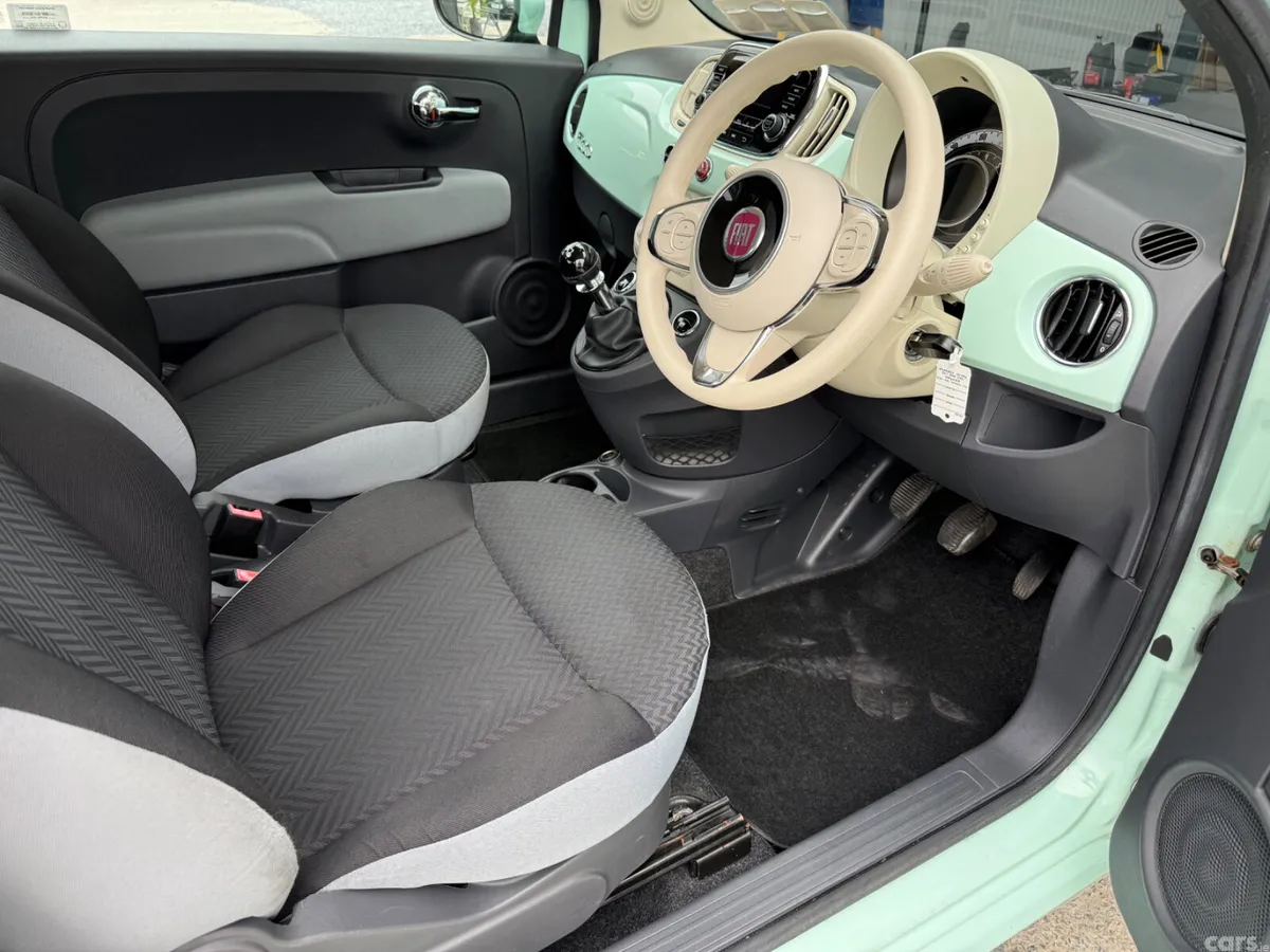 Fiat 500 Hatchback, Petrol, 2016, Green