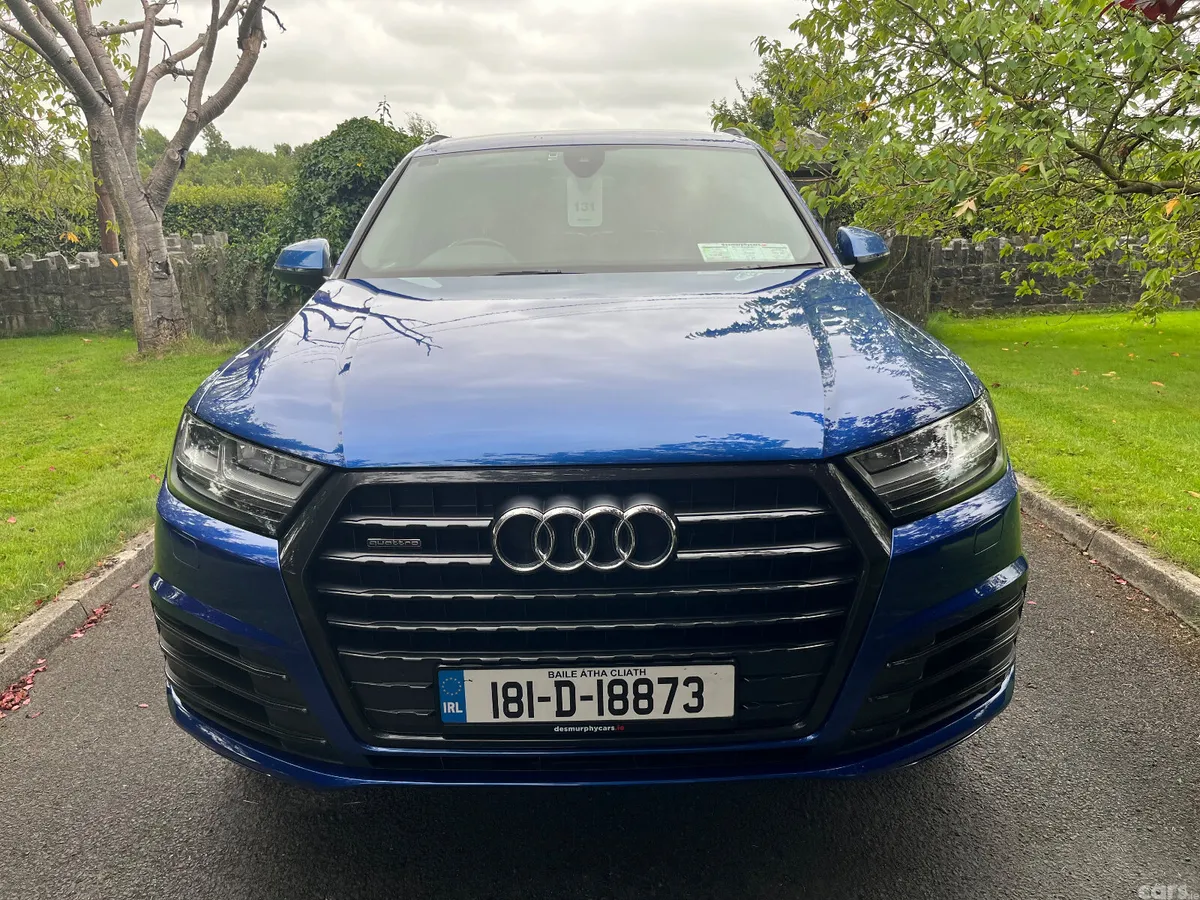 Audi Q7 SUV, Diesel, 2018, Blue