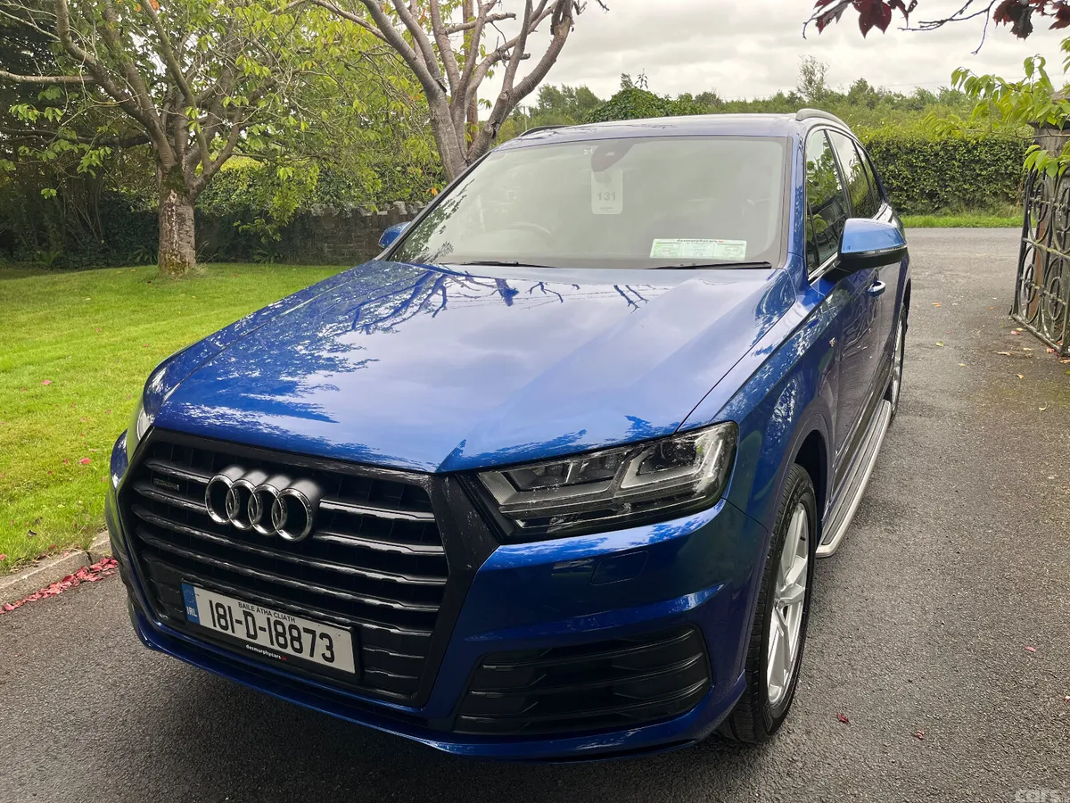 Audi Q7 SUV, Diesel, 2018, Blue