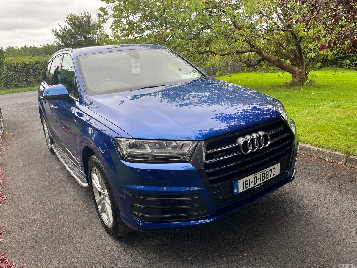 Audi Q7 SUV, Diesel, 2018, Blue