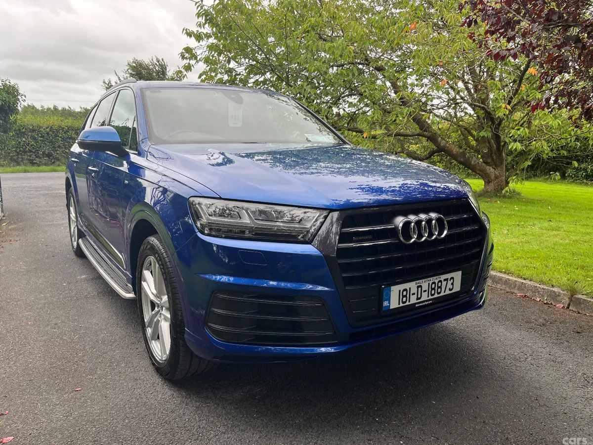 Audi Q7 SUV, Diesel, 2018, Blue